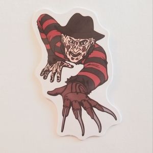 10/$10 Freddy Krueger Sticker